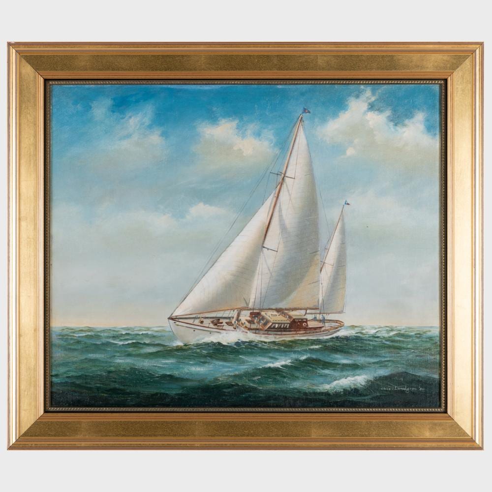Charles Lundgren comparable auction result: charles lundgren 1911 1988 at sea