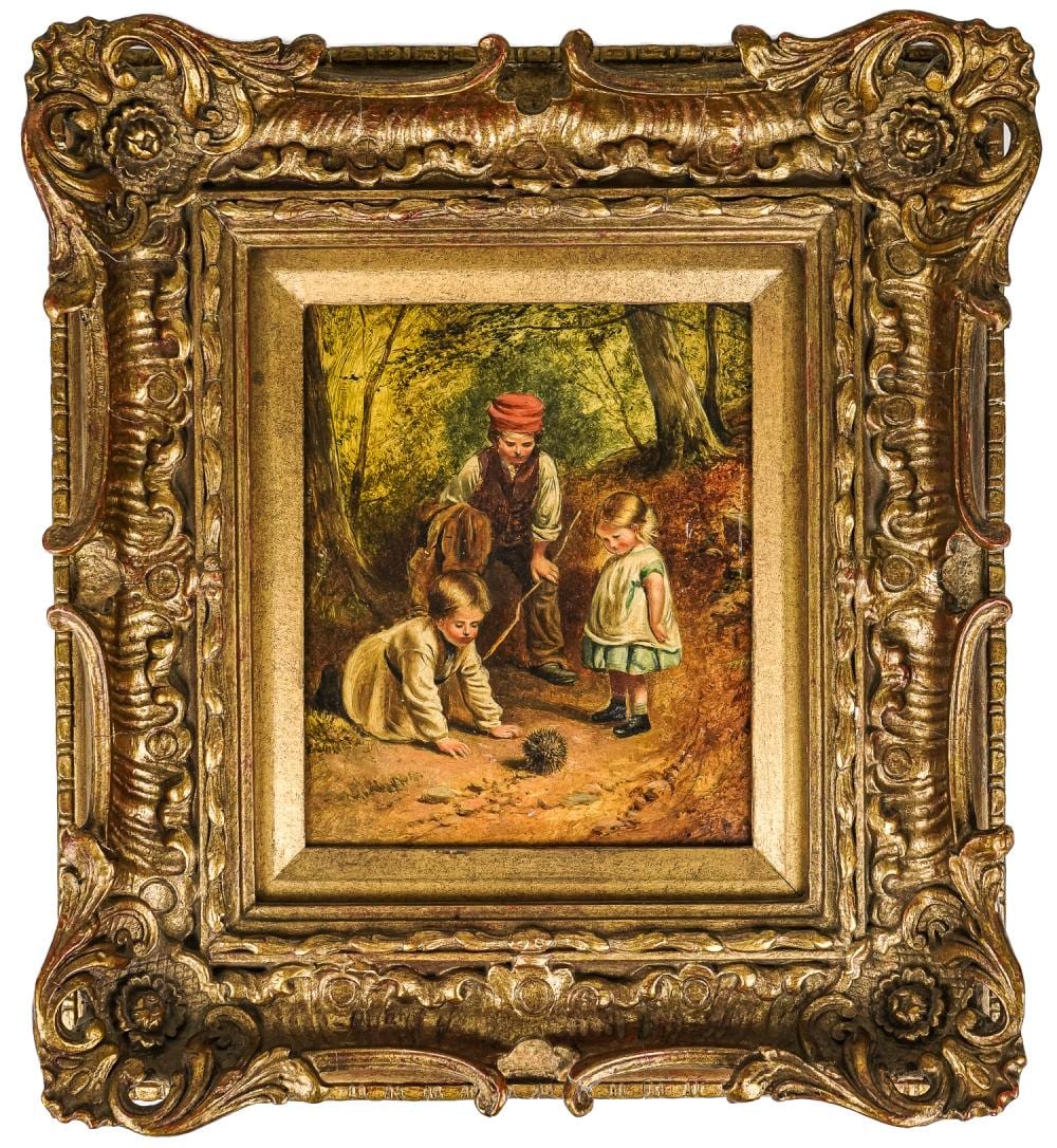 John Henry Dell comparable auction result: john henry dell am 1830 1886 the hedgehog
