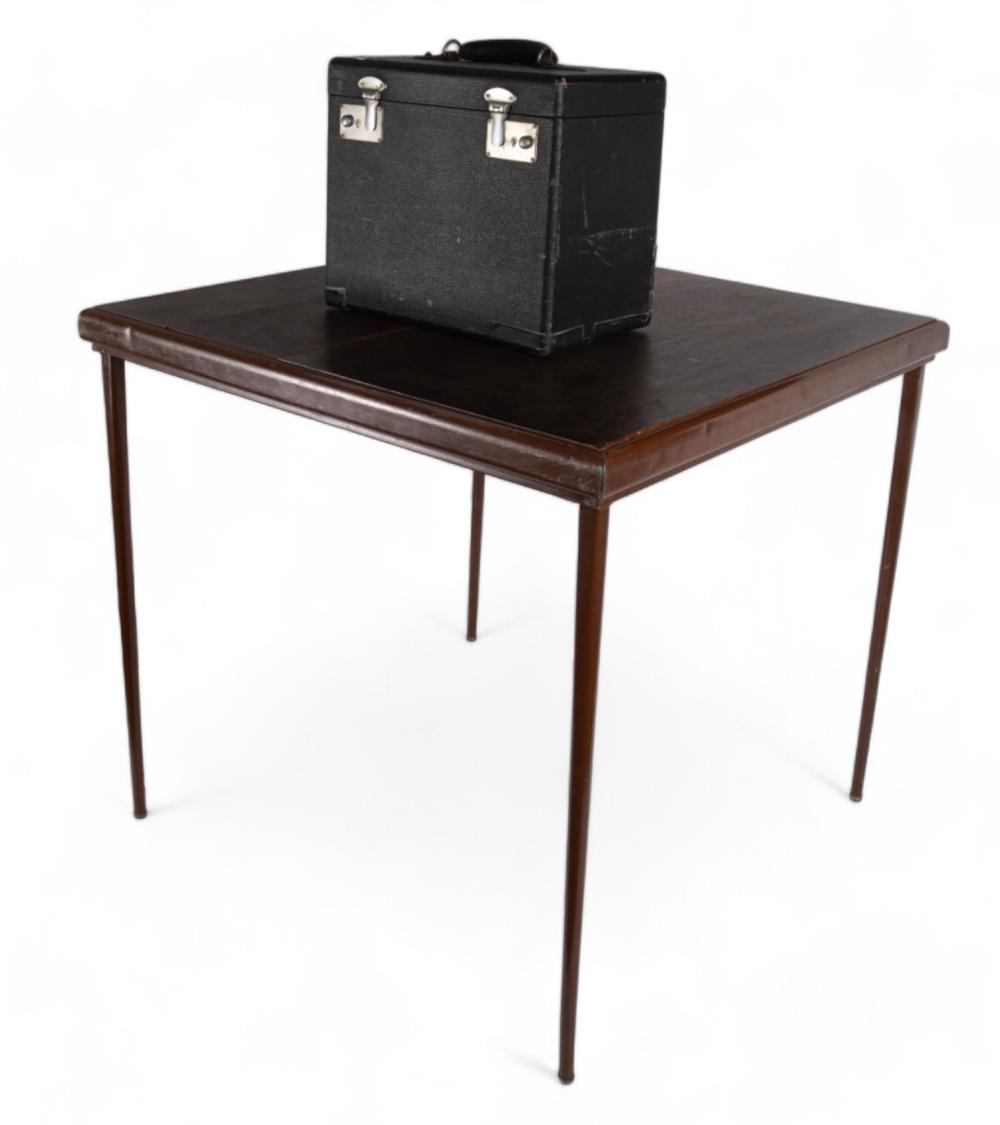 Auction comp thumbnail for Singer 3-110 Sewing Machine w/ Table &amp; Accessories (Direct Auction Galleries, Inc., Lot 384)
