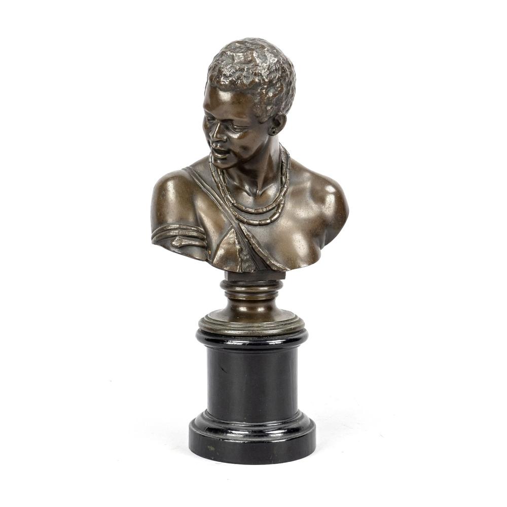 Oskar Gladenbeck comparable auction result: oskar gladenbeck 1850 1923 bust of