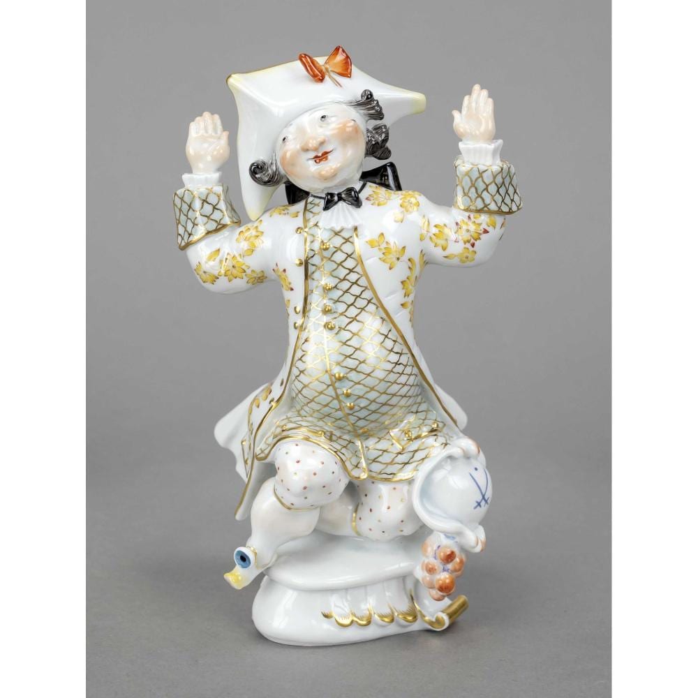 Richard (1615) Gibson comparable auction result: dwarf meissen mark after 1934 year