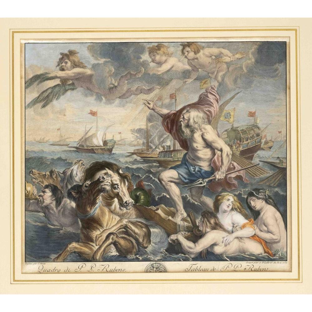 Jean Daullé comparable auction result: jean daull 1703 1763 after a drawi