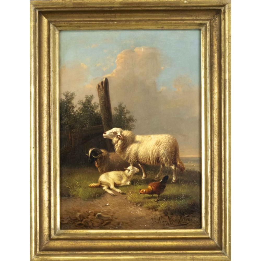 Joseph van Dieghem comparable auction result: joseph van dieghem 1843 1885 belgia