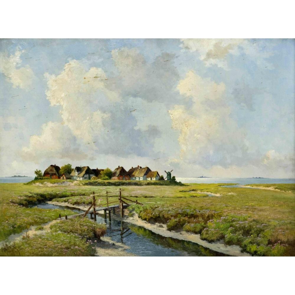 Henry Gundlach comparable auction result: henry gundlach 1884 1965 view of a