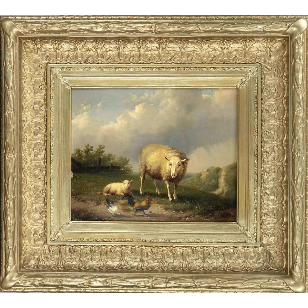 Auguste Coomans comparable auction result: auguste coomans active c 1855 1896