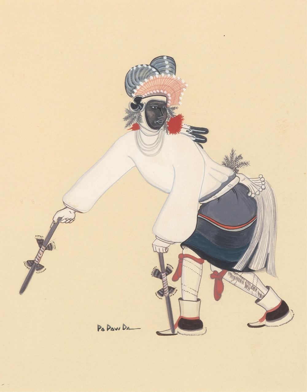 popovi da pueblo dancer · Santa Fe Art Auction · 2024-08-13 Popovi Da comparable auction result: popovi da pueblo dancer