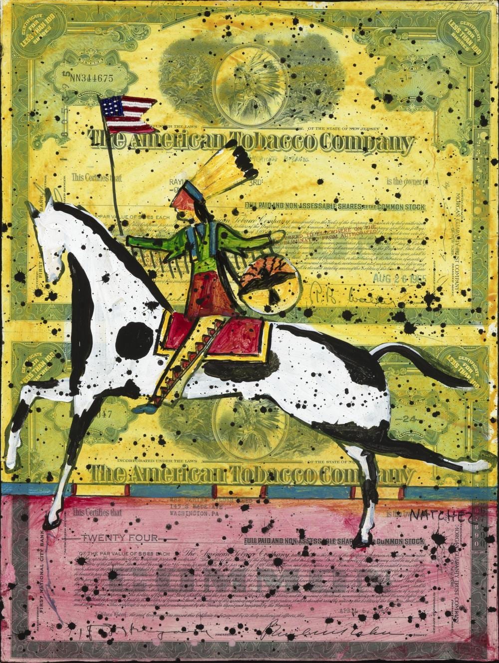 Stan Natchez comparable auction result: stan natchez untitled