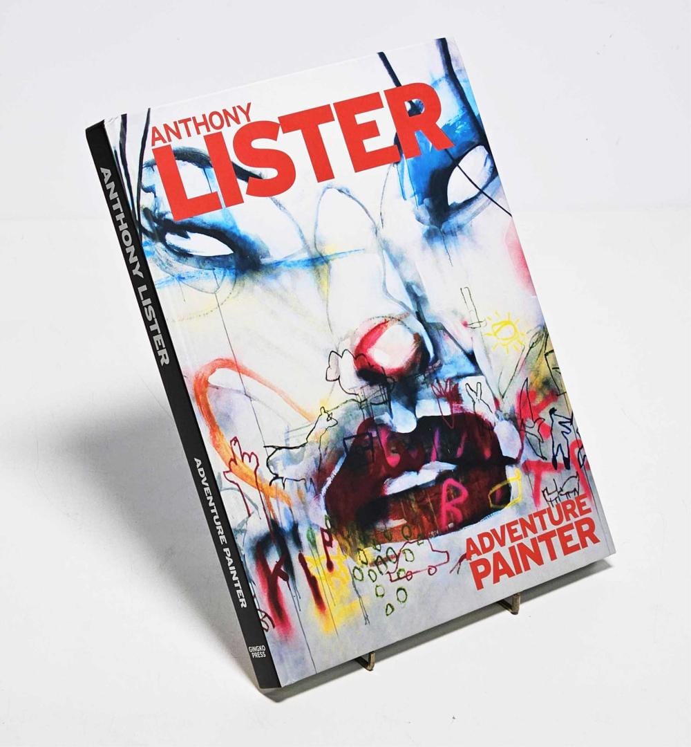 Anthony Lister comparable auction result: anthony lister adventure painter gingko press