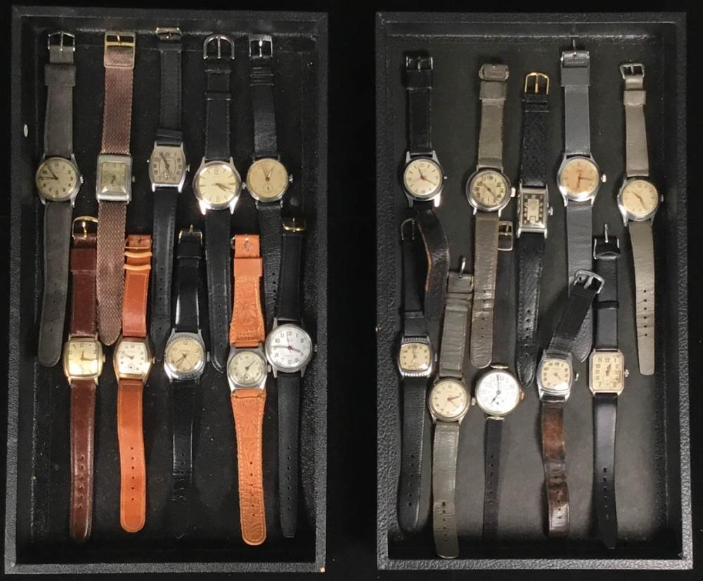 20 Vintage Watches Wittnauer, Bulova, Cyma sold by Willow Auction House, lot 78 — auction record photograph