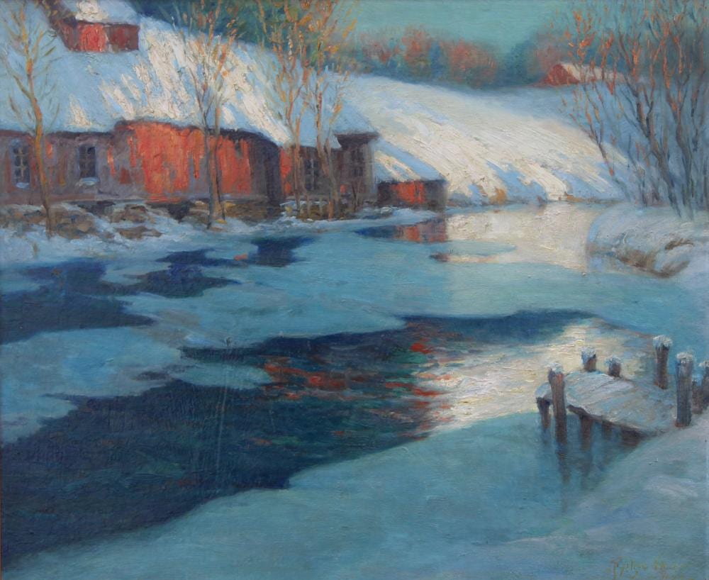François Angiboult comparable auction result: f fred nelson vance 1880 1926
