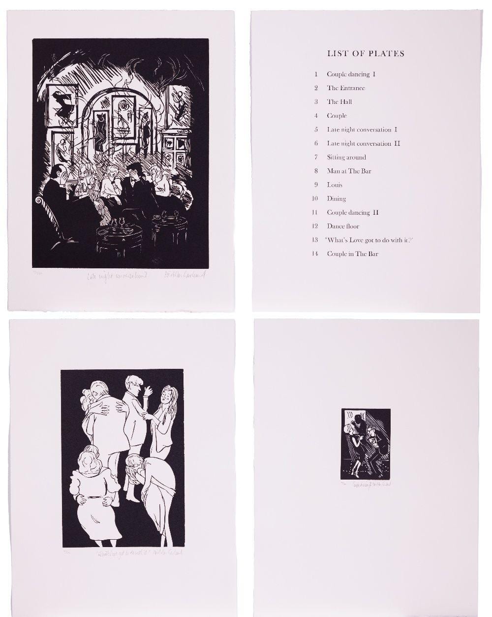 Nicholas Garland comparable auction result: nicholas garland annabel s 1985