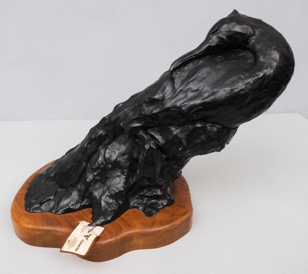 Joffa Kerr comparable auction result: joffa kerr bronze sculpture of a heron