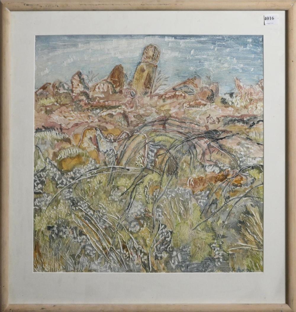 George Gittoes comparable auction result: george gittoes untitled 1986