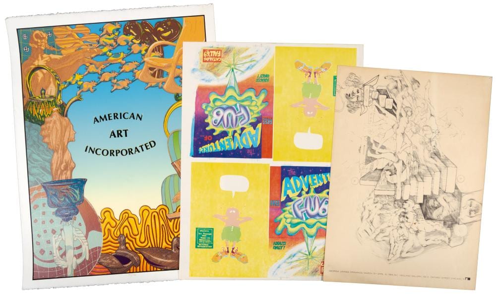 Marvin Lipofsky comparable auction result: posters and handbills from the collection of marvin lipofsky