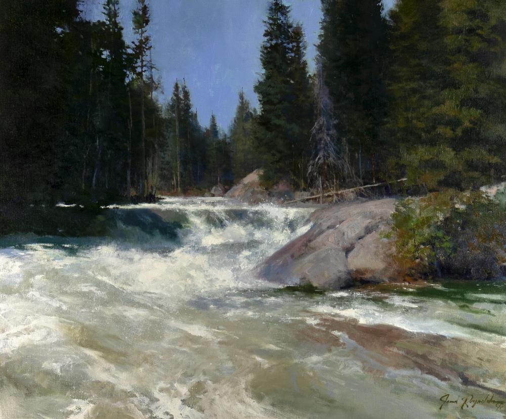 James Reynolds comparable auction result: james reynolds 1926 2010 high water on the snake