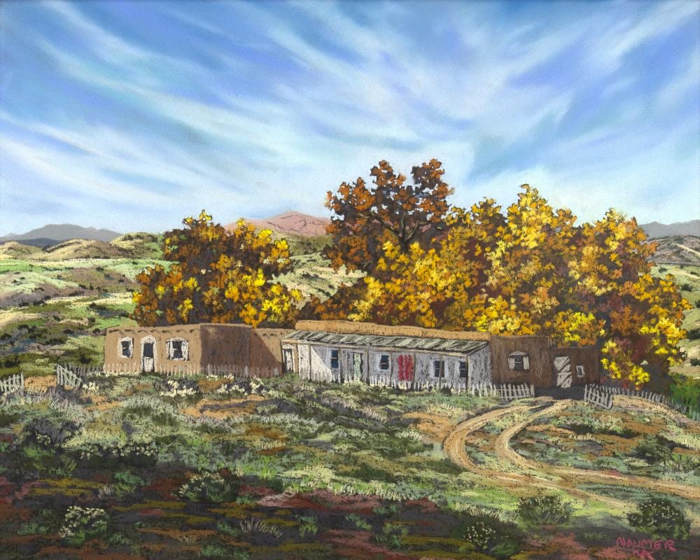 helmuth naumer 1907 1990 adobe house cottonwoods · Jackson Hole Art Auction · 2024-09-14 Helmuth Naumer comparable auction result: helmuth naumer 1907 1990 adobe house cottonwoods