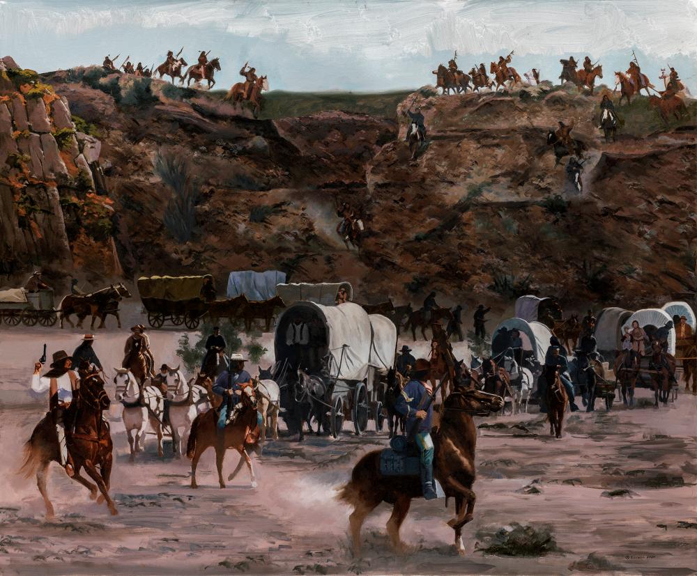 Jim Carson comparable auction result: jim carson 1942 the attack 2024