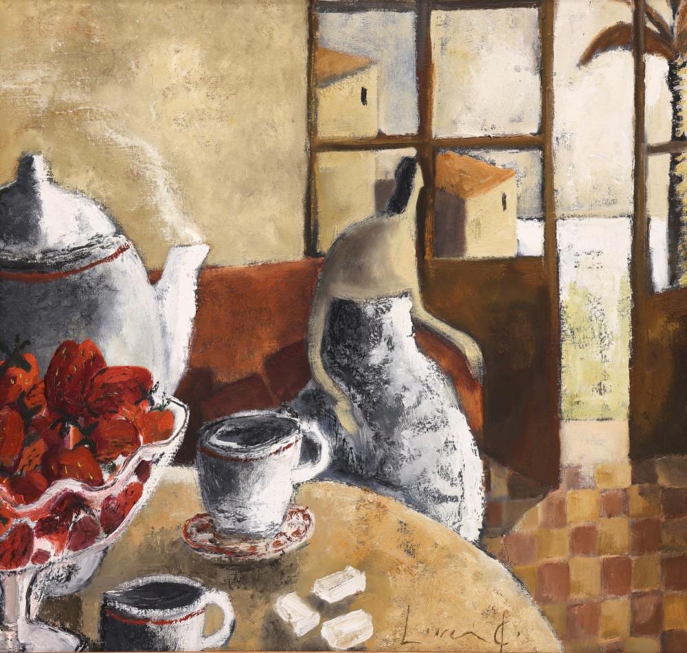 Didier Lourenco comparable auction result: didier lourenco fresas y azucar oil