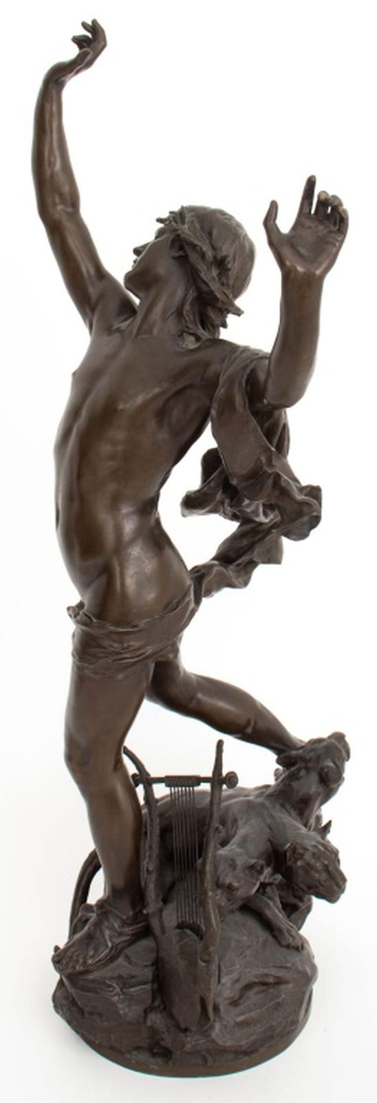 Raoul Charles Verlet comparable auction result: raoul verlet la douleur d orphee bronze