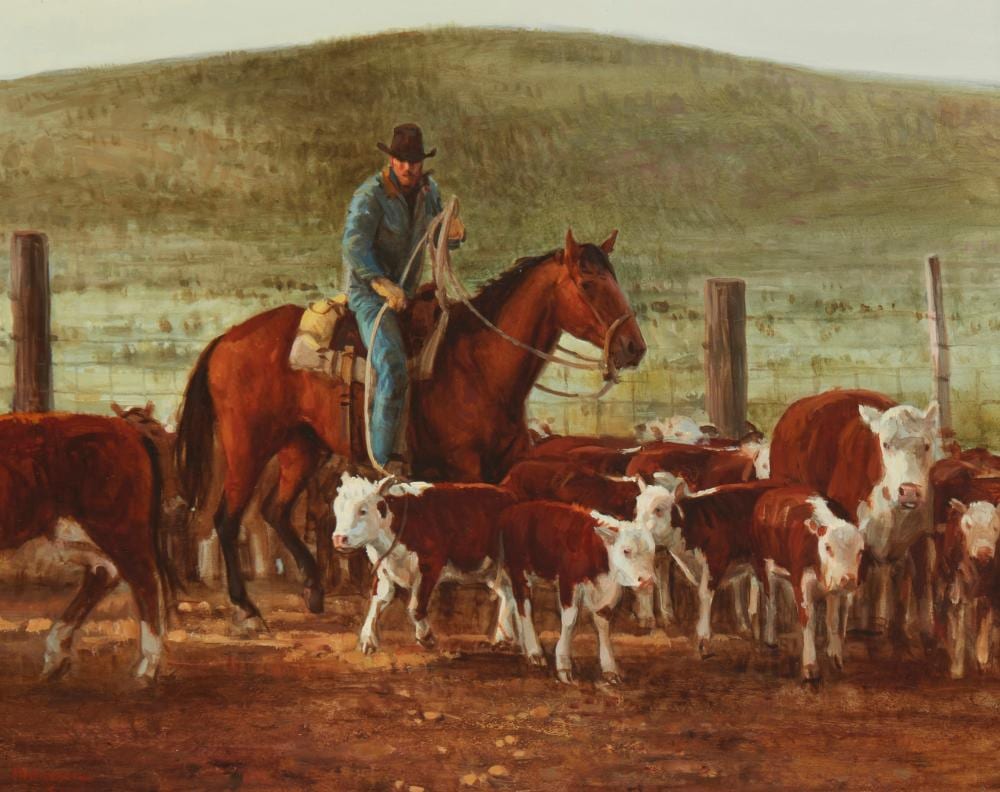 Joseph Leonard Abbrescia comparable auction result: joe abbrescia 1936 2005 splitting them up