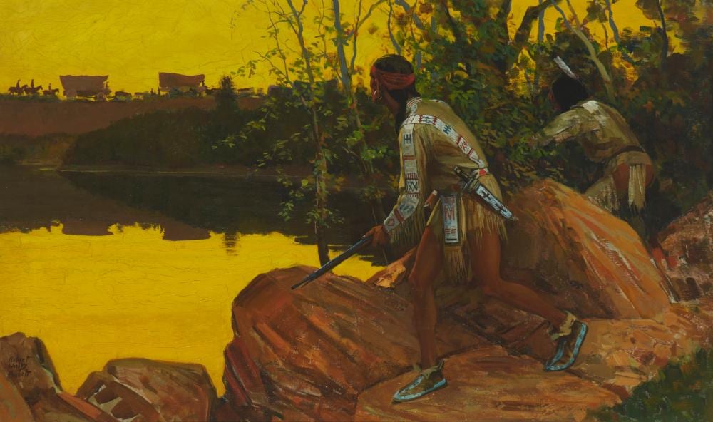 Robert Wesley Amick comparable auction result: robert wesley amick 1879 1969 the watchers