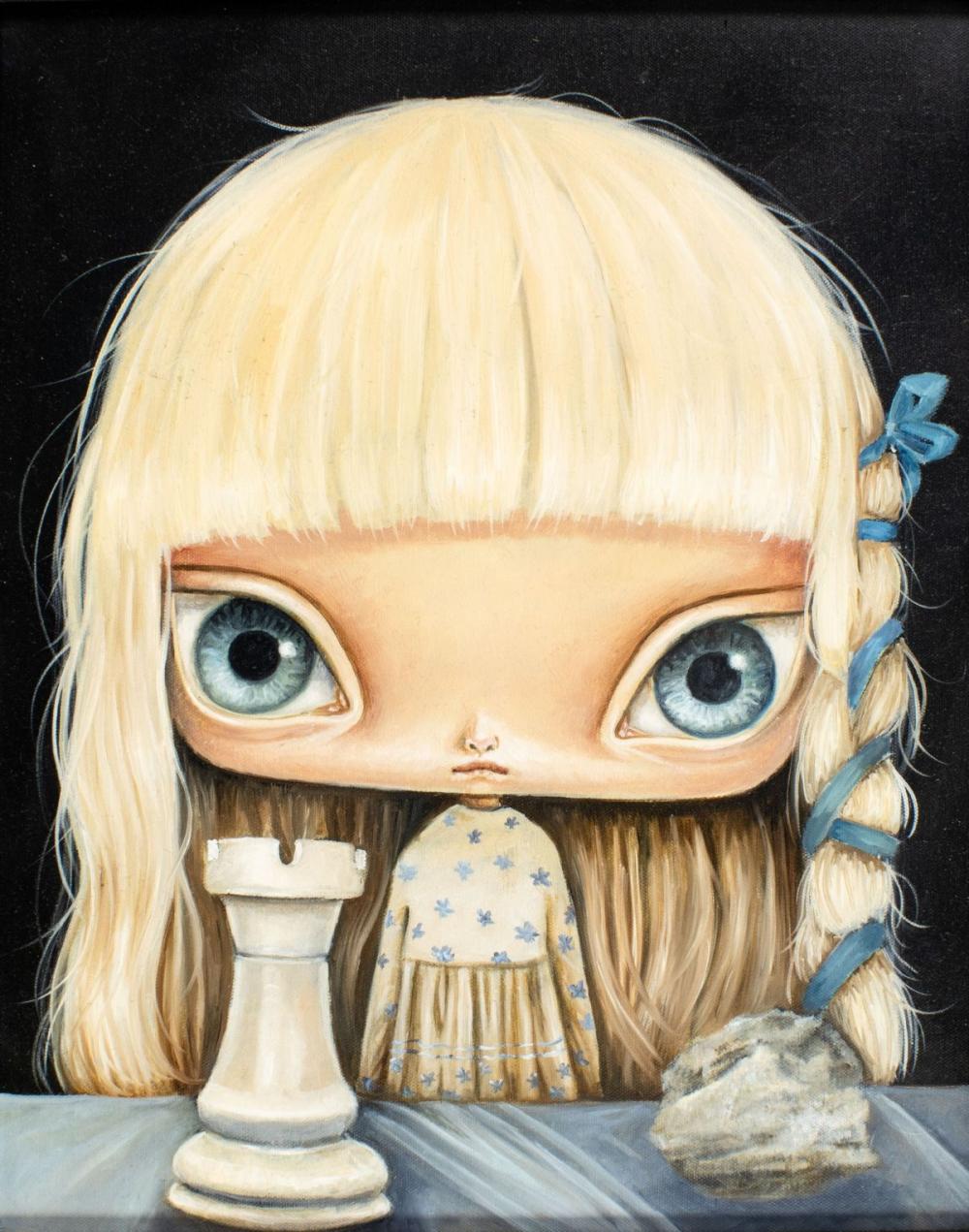 Paulina Gora comparable auction result: paulina gora poland b 1977 oil painting