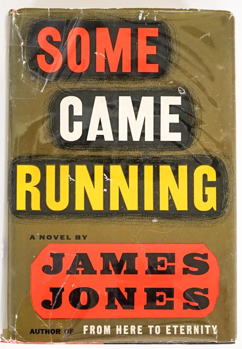 James Jones comparable auction result: james jones some came running 1957 first ed