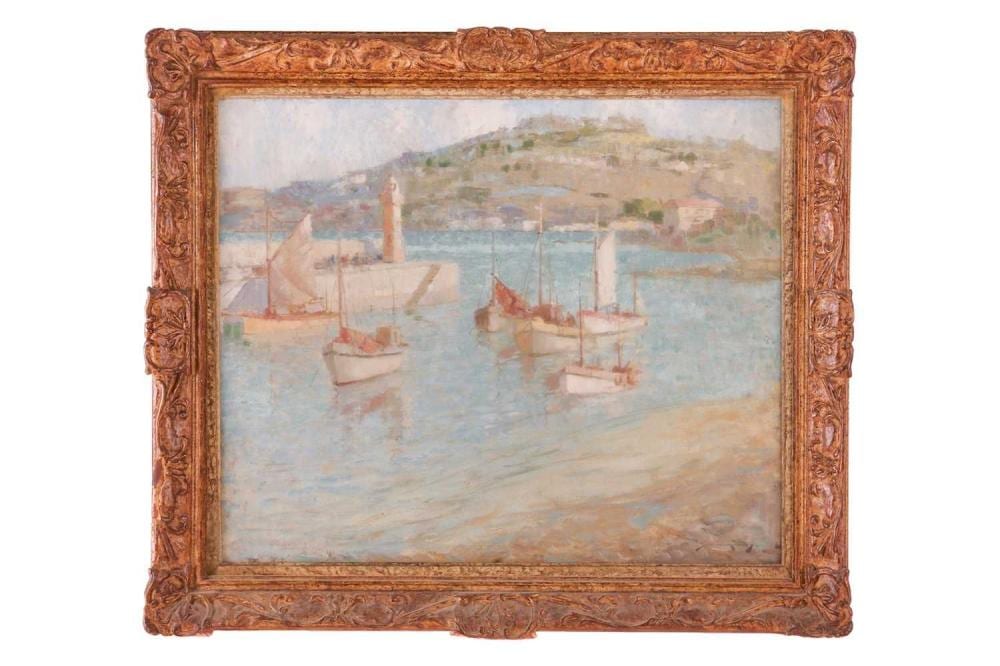 William Lee-Hankey comparable auction result: william lee hankey british 1869 1952 carbis bay cornwall signed lower right and inscribed verso oil on canvas 37 x 45 cm framed and glazed 48 x 56 5 cm