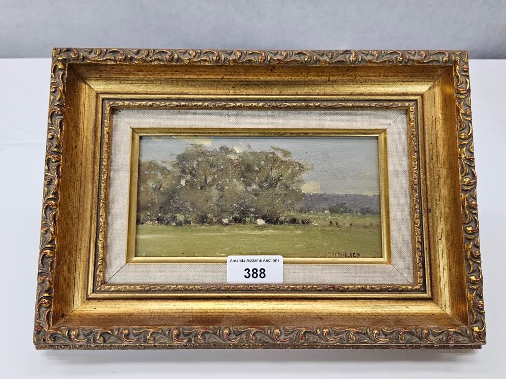 John McQualter comparable auction result: john mcqualter australian 1949 landscape kilmore 1982 oil on board