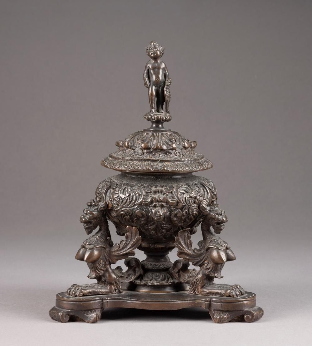 Andrea Briosco comparable auction result: andrea briosco auch riccio tintenzeug