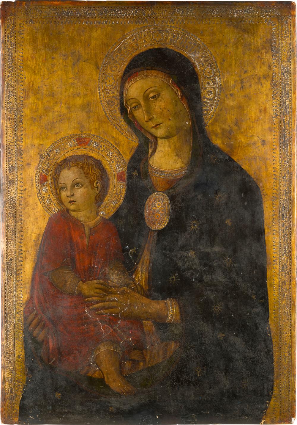 Sano Di Pietro comparable auction result: sano di pietro nachfolger des 18 19 jh madonna mit kin