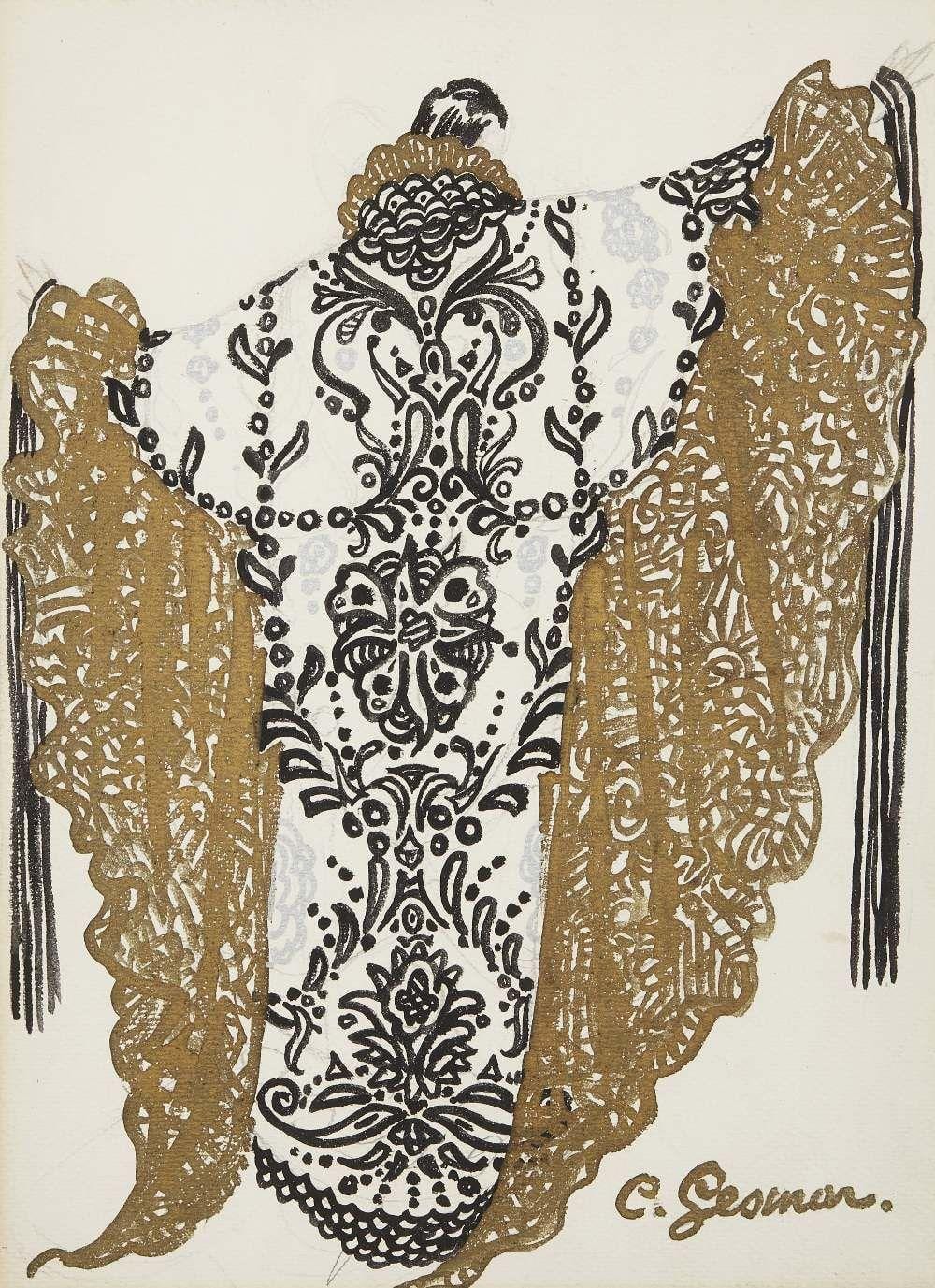 Charles Gesmar comparable auction result: charles gesmar costume design
