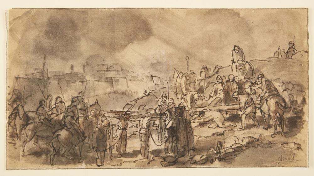 jules chadel crucifixion scene · Roseberys · 2024-09-11 Jules Chadel comparable auction result: jules chadel crucifixion scene
