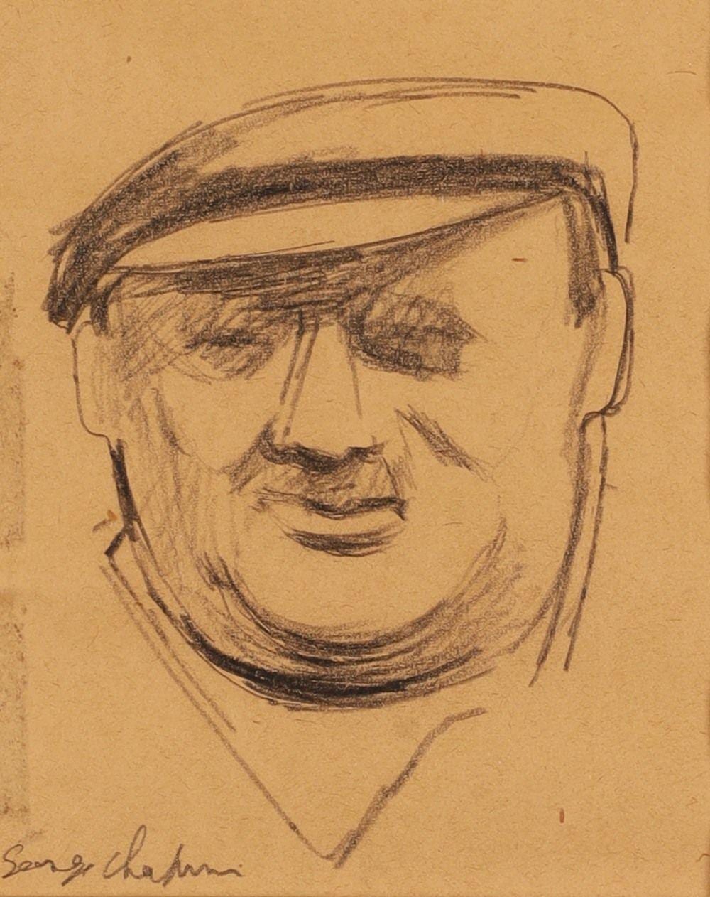 George (1908) Chapman comparable auction result: george chapman portrait of a miner