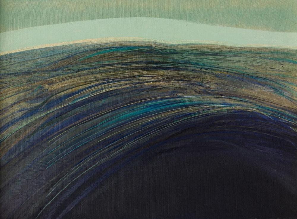 Denis Wirth-Miller comparable auction result: denis wirth miller granite upland and road 1970 71