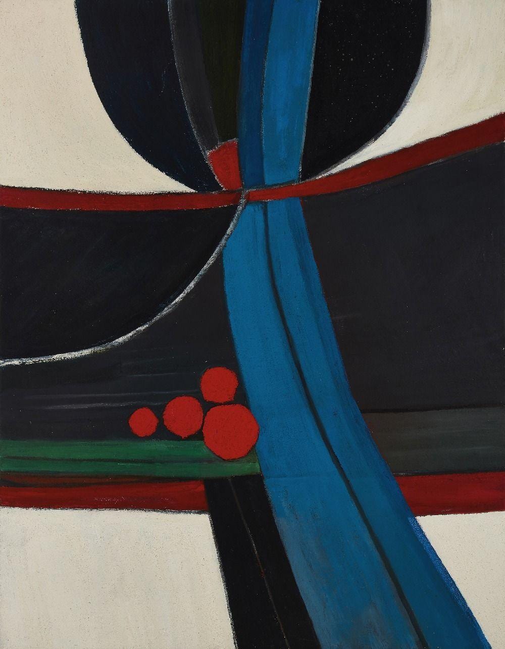 Brian Rice comparable auction result: brian rice blue caught drifting 1962
