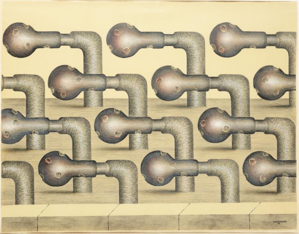 Hermann Waldenburg comparable auction result: hermann waldenburg o t 1975