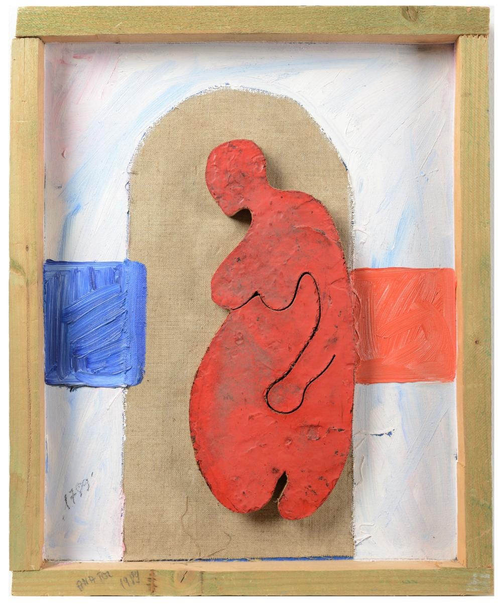 Anatol Herzfeld comparable auction result: anatol herzfeld marianne vor dem tor der freiheit 1989