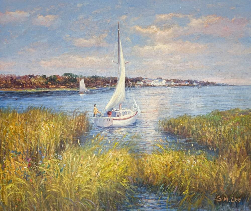 sang m lee sail away · Capsule Gallery Auction · 2024-09-05 Sang M. Lee comparable auction result: sang m lee sail away