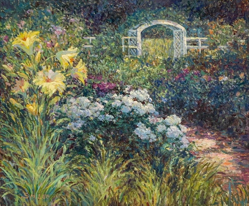 sang m lee garden path · Capsule Gallery Auction · 2024-09-05 Sang M. Lee comparable auction result: sang m lee garden path