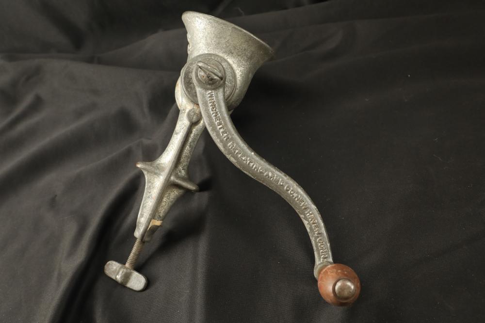 Vintage 1920s Winchester Repeating Arms Co. No. W12 Table Top Meat Grinder sold by Lock Stock & Barrel Auctions, lot 87 — auction record photograph