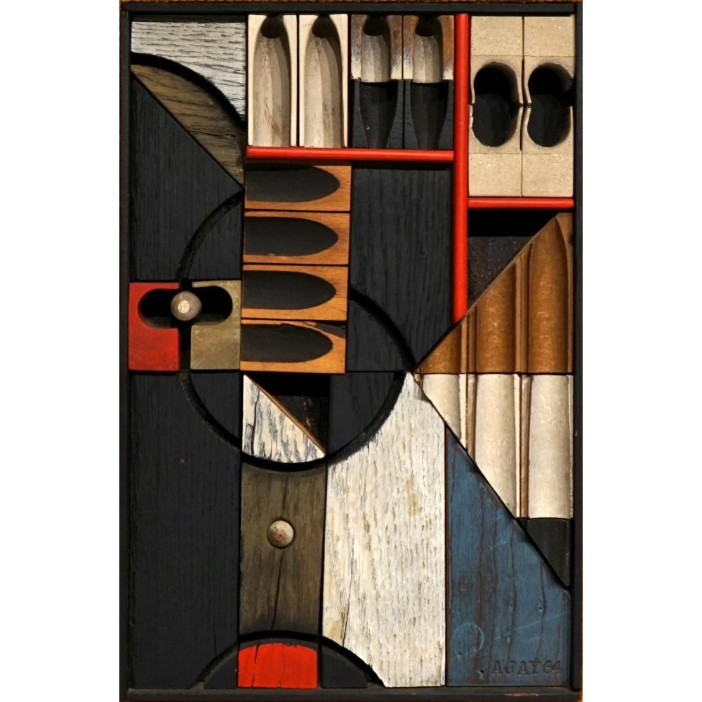 Abe Ajay comparable auction result: abe ajay american 1919 1998