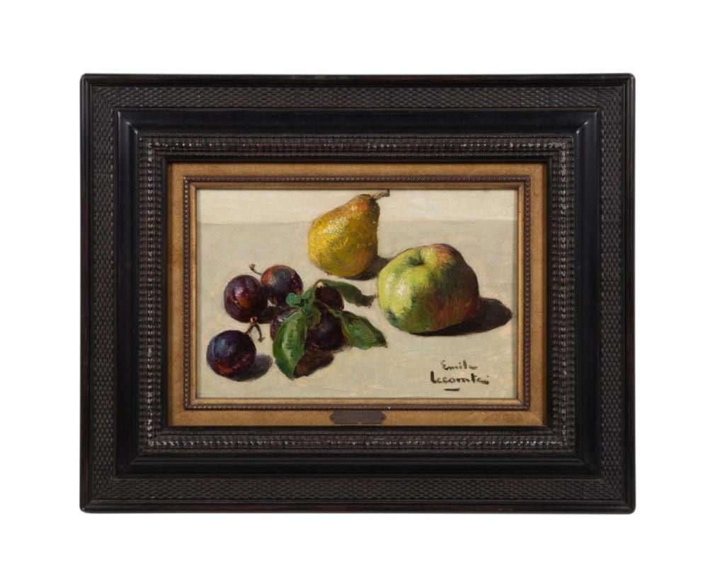emile lecomte e 20th c still life of fruit o b · Ahlers & Ogletree Inc. · 2024-09-13 Emile Lecomte comparable auction result: emile lecomte e 20th c still life of fruit o b