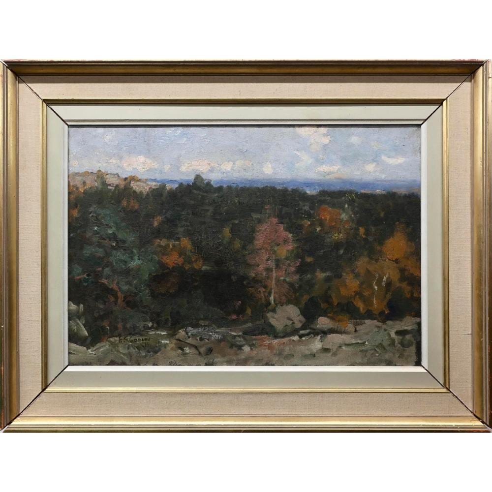 Frederick Simpson Coburn comparable auction result: frederick simpson coburn canadian 1871 1960 untitled landscape study
