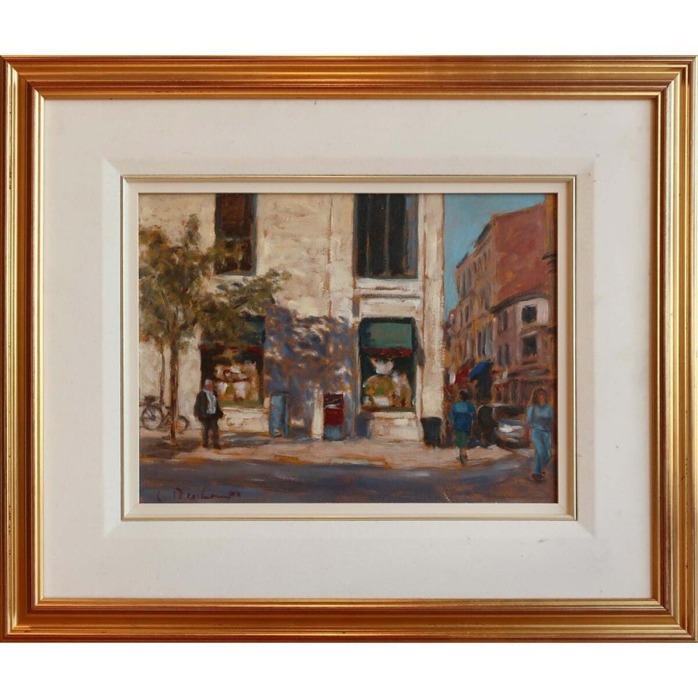 Luc Deschamps comparable auction result: luc deschamps canadian b 1961 a l ombre do petit erable vieux montreal