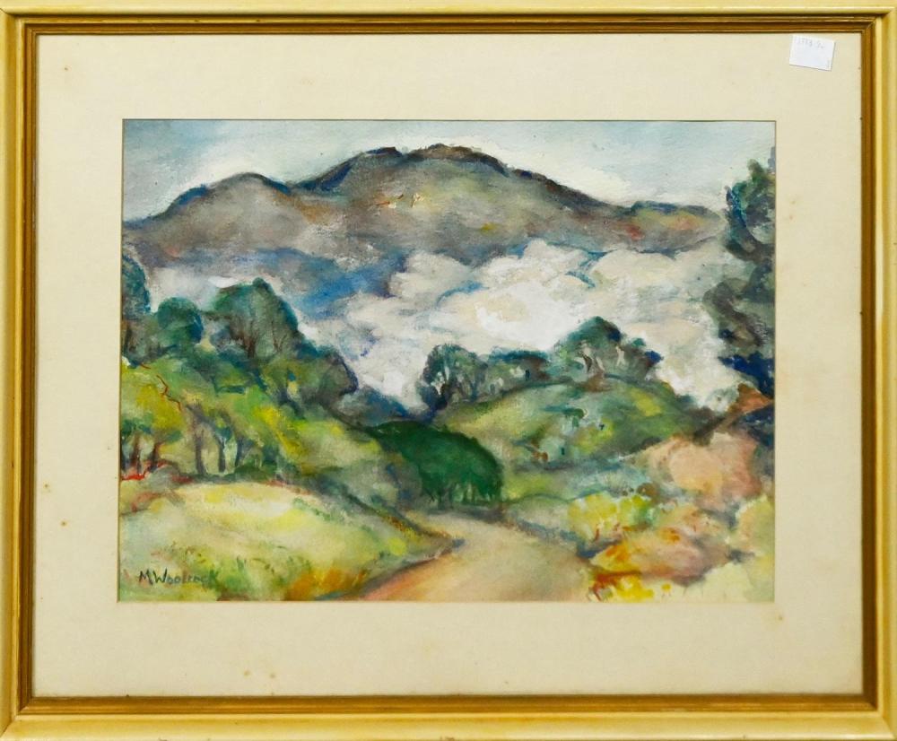 Marjorie Woolcock comparable auction result: marjorie woolcock sea fog at the prom