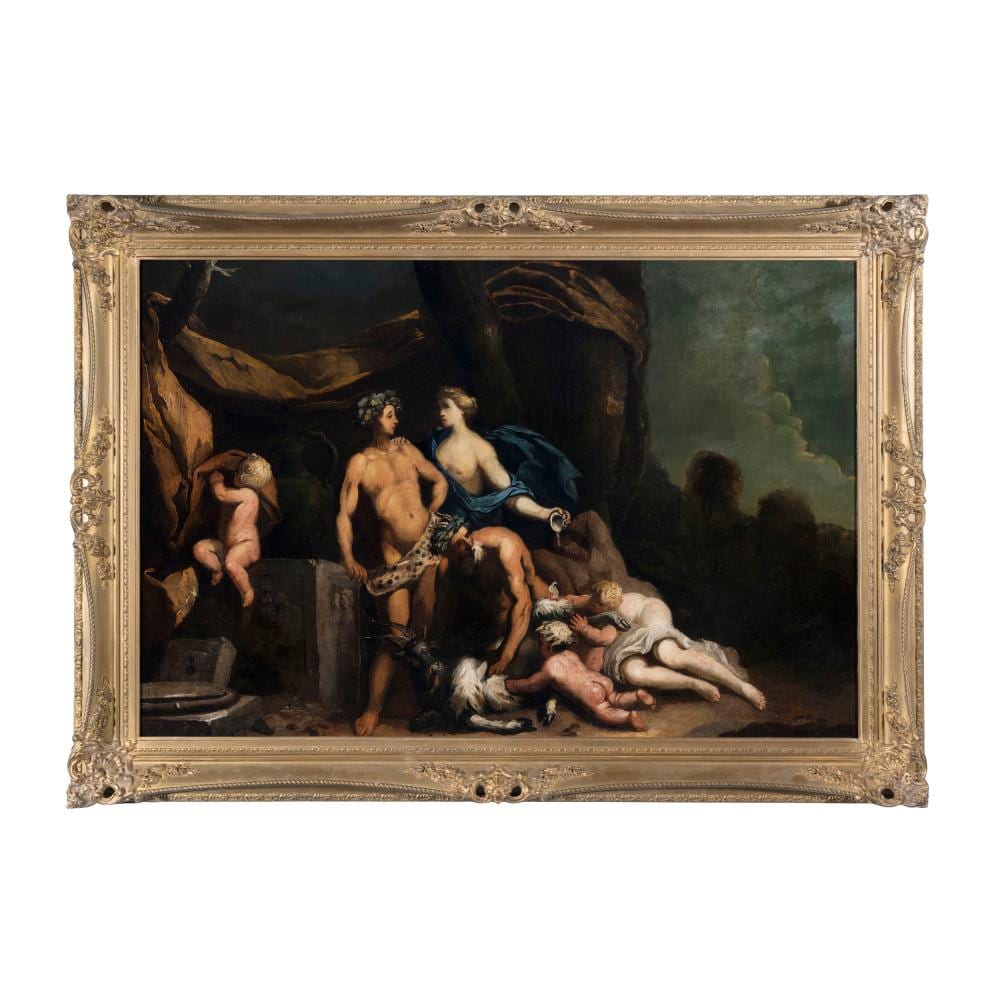 Nicolas Chaperon comparable auction result: nicolas chaperon ch teaudun 1612 lione 1656 seguace di