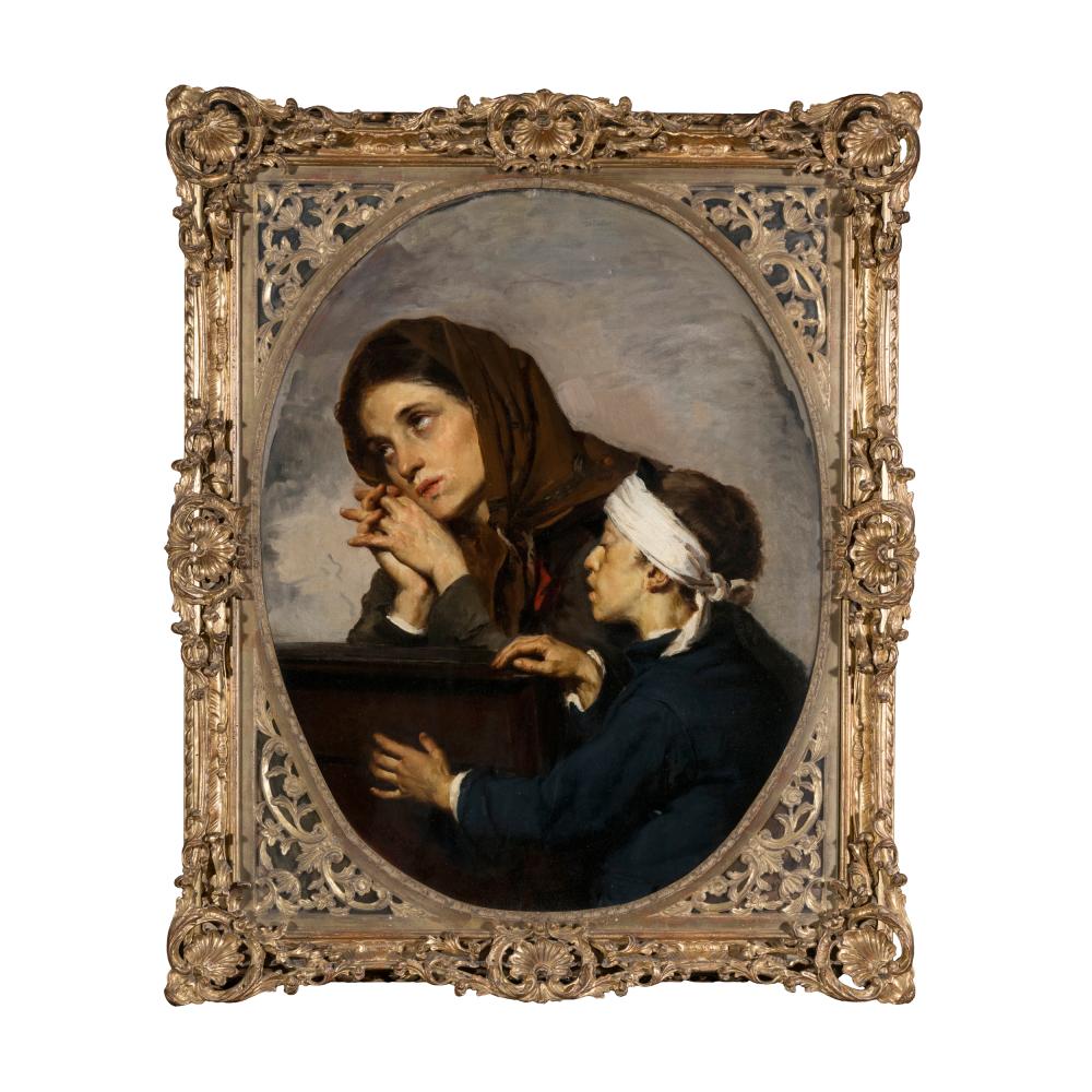 Domenico Induno comparable auction result: domenico induno milano 1815 1878 attribuito