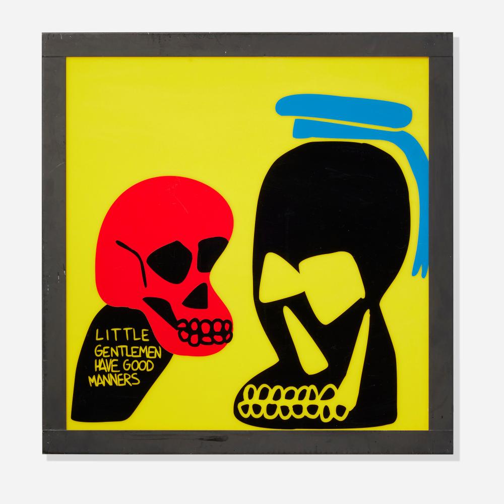 todd james reas little gentlemen have good manners · Los Angeles Modern Auctions · 2024-09-12 Todd James comparable auction result: todd james reas little gentlemen have good manners