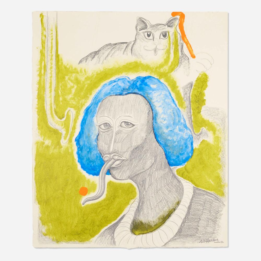 Simphiwe Ndzube comparable auction result: simphiwe ndzube untitled